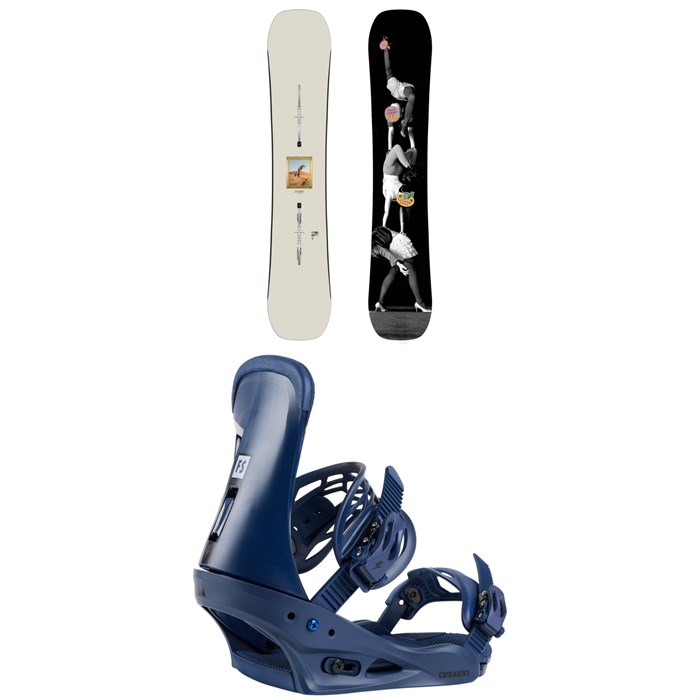 Burton - Burton Good Company Snowboard + Freestyle Snowboard Bindings 2025
