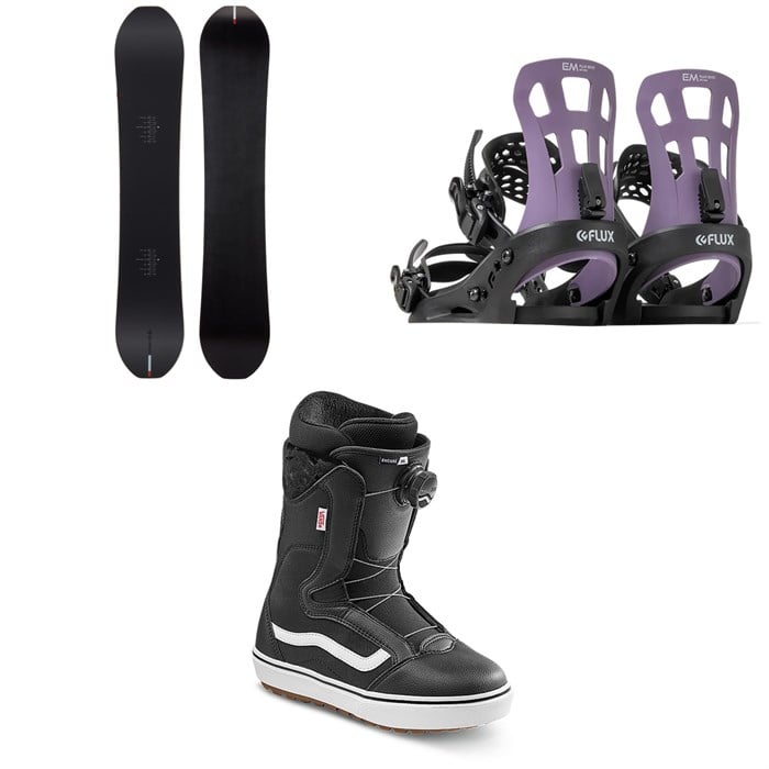 Season - Kin Snowboard + Flux EM Snowboard Bindings + Vans Encore OG Snowboard Boots - Women's