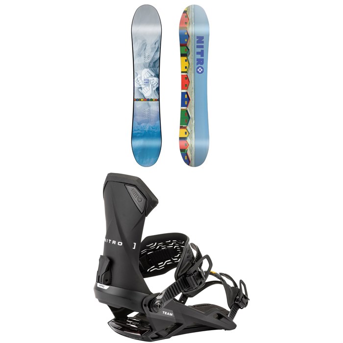 Nitro - Nitro Santoku Snowboard + Team Snowboard Bindings 2026