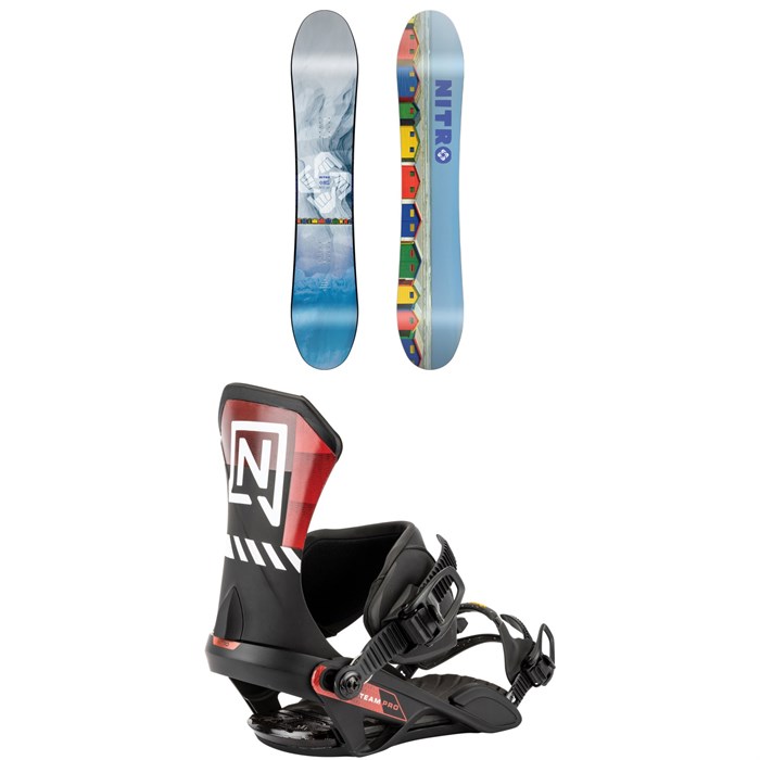Nitro - Santoku Snowboard + Team Pro Snowboard Bindings 2026