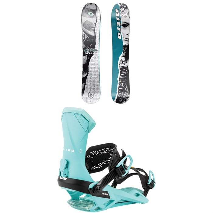 Nitro - Nitro Alternator x Volcom Snowboard + Team Snowboard Bindings 2026