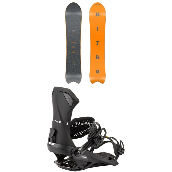 Nitro - Nitro Dinghy Snowboard + Team Snowboard Bindings 2026