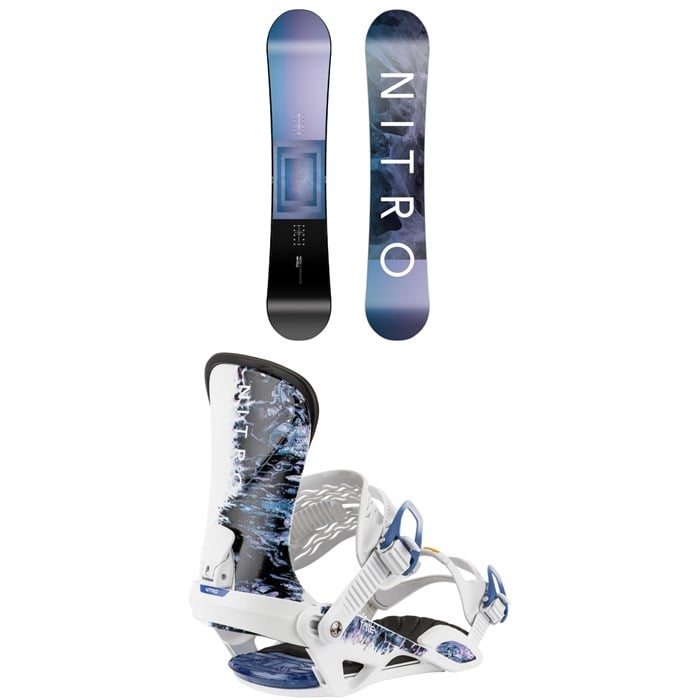 Nitro - Nitro Fate Snowboard + Fate Snowboard Bindings - Women's 2026