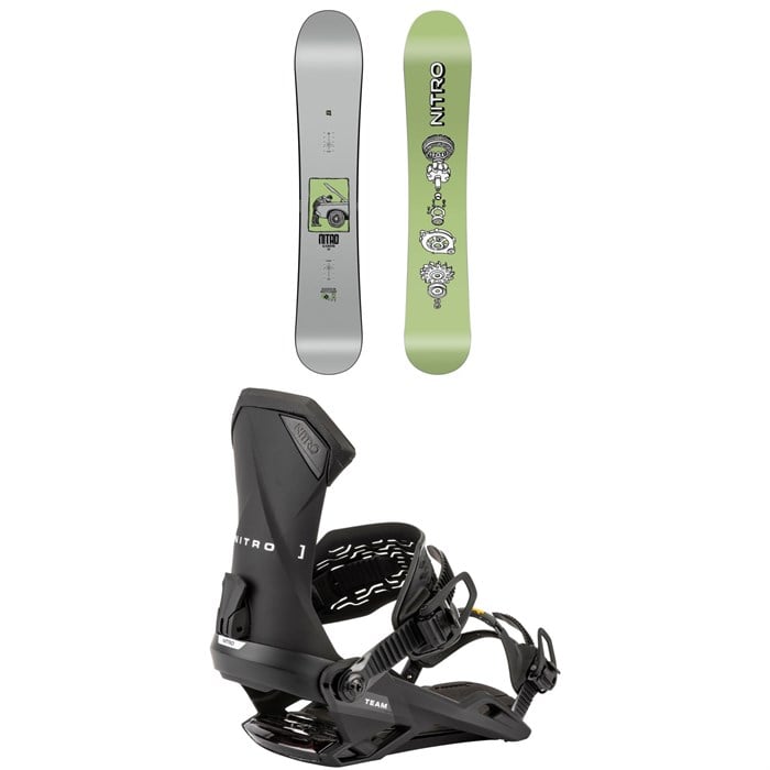 Nitro - Nitro Alternator Snowboard + Team Snowboard Bindings 2026