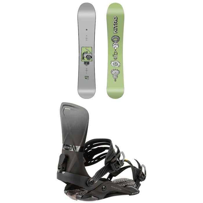 Nitro - Nitro Alternator Snowboard + Phantom Snowboard Bindings 2026