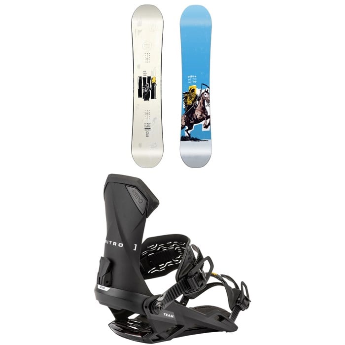 Nitro - Nitro T1 Snowboard + Team Snowboard Bindings 2026