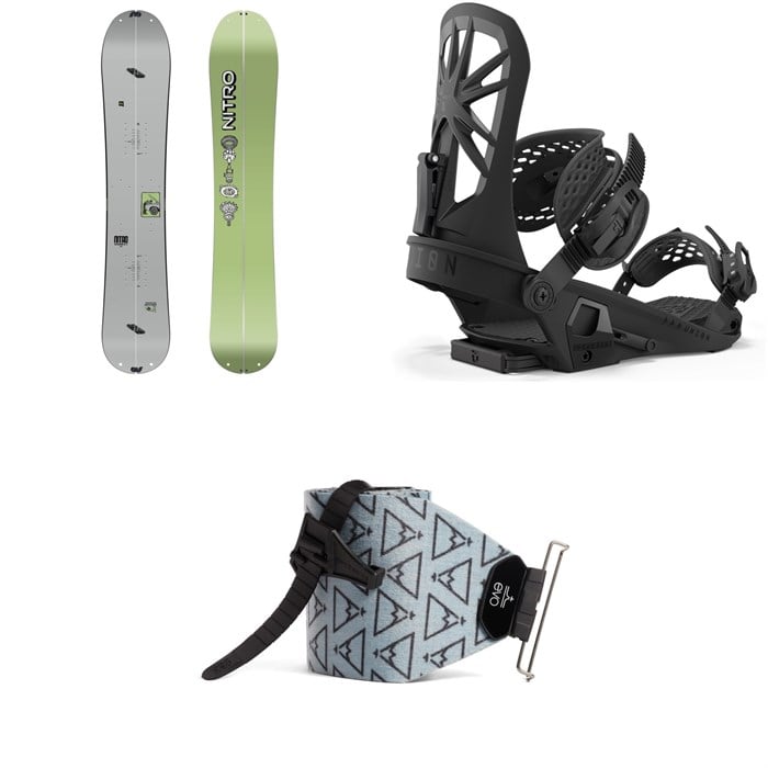 Nitro - Alternator Splitboard + Union Explorer Splitboard Bindings  + evo x Pomoca Pro Glide Splitboard Skins 2026