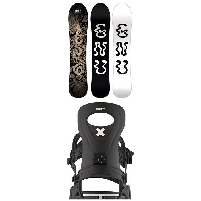 GNU - Free Spirit C3 Snowboard + Bent Metal Metta Snowboard Bindings - Women's 2026
