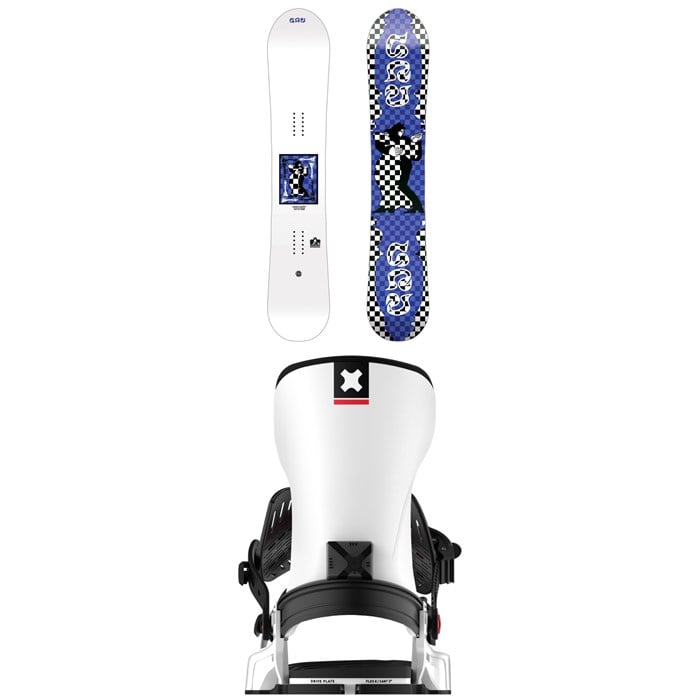 GNU - GNU 4x4 C3 Snowboard + Bent Metal Transfer Snowboard Bindings 2026