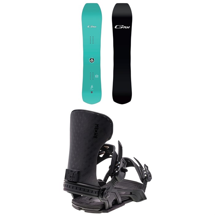 GNU - Gremlin C3 Snowboard + Bent Metal Solution Snowboard Bindings 2026