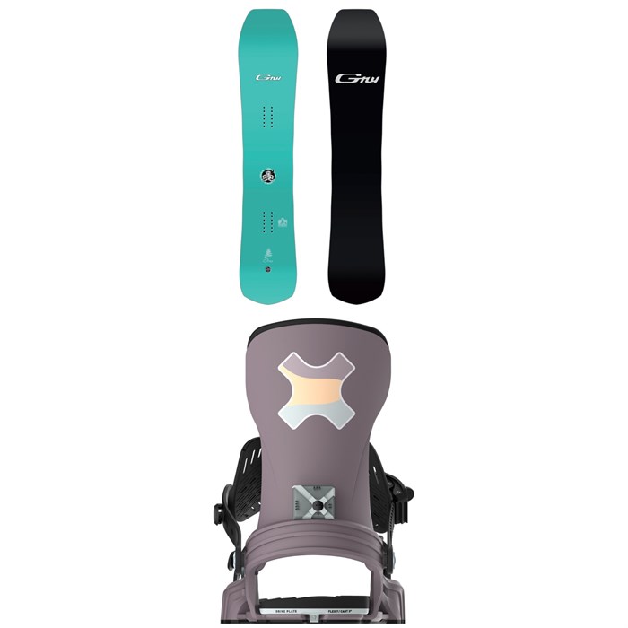 GNU - Gremlin C3 Snowboard + Bent Metal Stylist Snowboard Bindings - Women's 2026