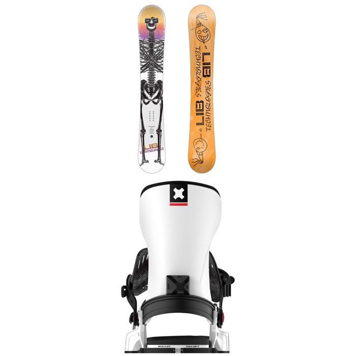 Lib Tech - Lib Tech Doughboy C3 Snowboard + Bent Metal Transfer Snowboard Bindings 2026