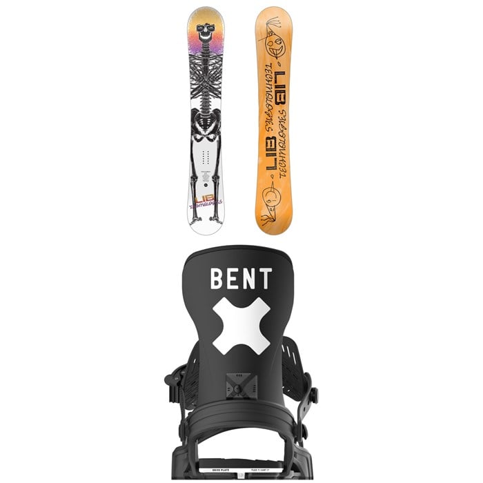 Lib Tech - Lib Tech Doughboy C3 Snowboard + Bent Metal Axtion Snowboard Bindings 2026