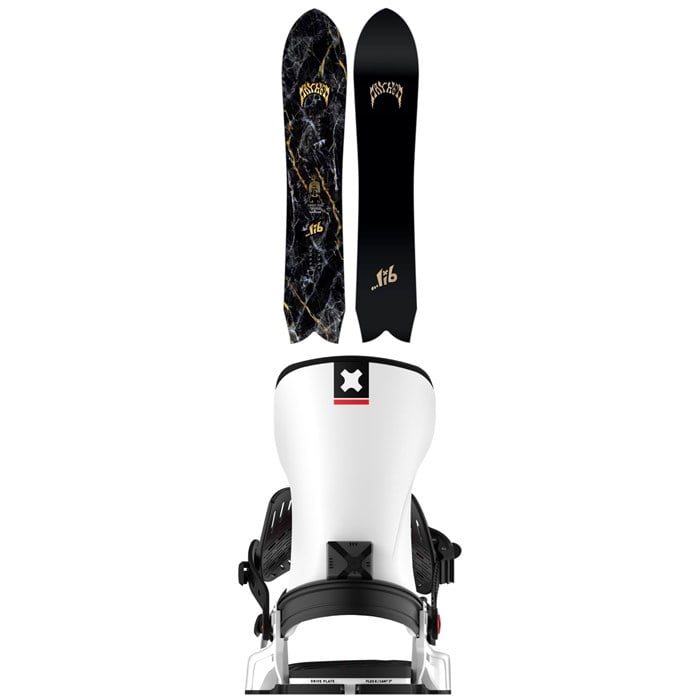 Lib Tech - Lib Tech Mayhem Sweetfish C3 Snowboard + Bent Metal Transfer Snowboard Bindings 2026