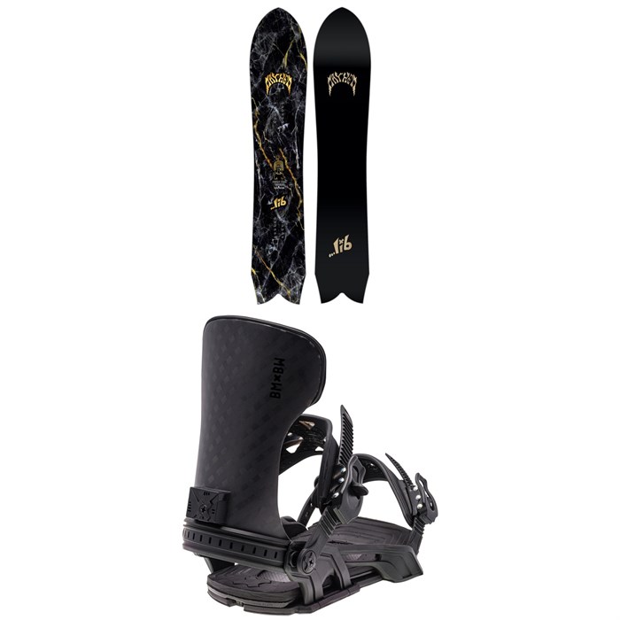 Lib Tech - Lib Tech Mayhem Sweetfish C3 Snowboard + Bent Metal Solution Snowboard Bindings 2026