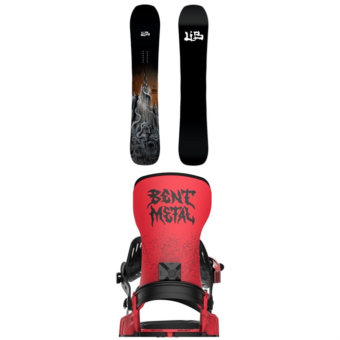 Lib Tech - Lib Tech Skunk Ape C3 Snowboard + Bent Metal Transfer Snowboard Bindings 2026
