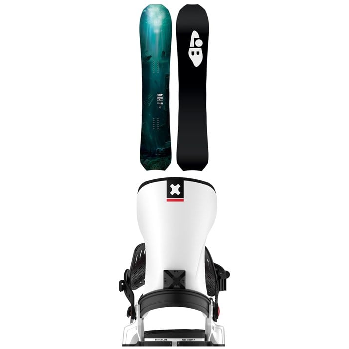 Lib Tech - Lib Tech T. Rice Orca Snowboard + Bent Metal Transfer Snowboard Bindings 2026