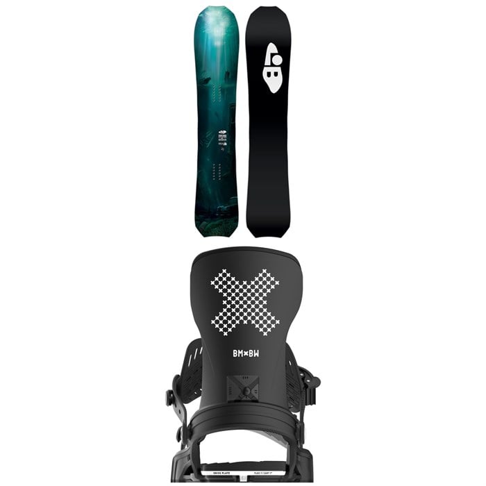 Lib Tech - Lib Tech T. Rice Orca Snowboard + Bent Metal Stylist Snowboard Bindings - Women's 2026