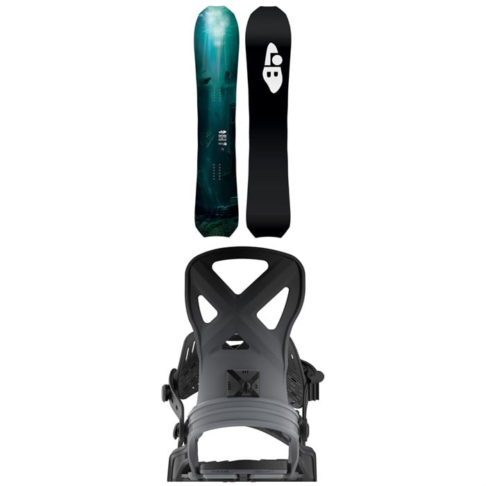 Lib Tech - Lib Tech T. Rice Orca Snowboard + Bent Metal Anvil Snowboard Bindings 2026