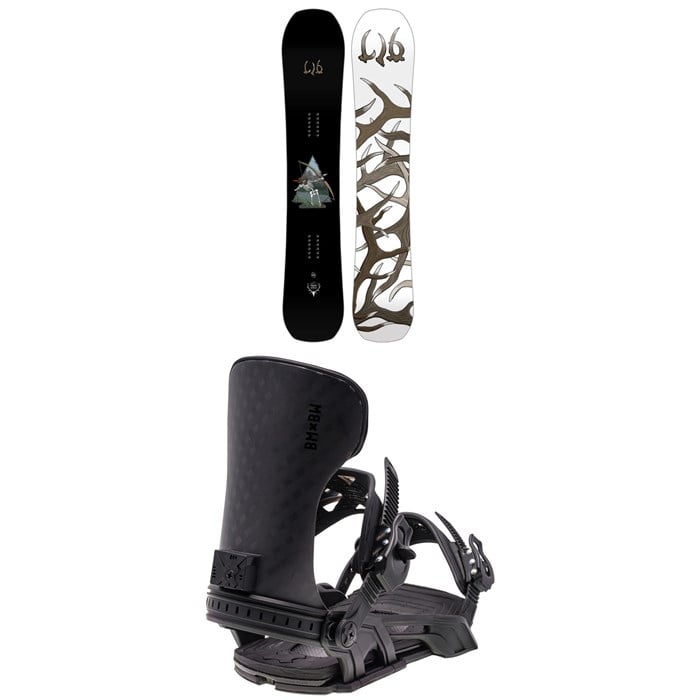 Lib Tech - Lib Tech EJack Knife C3 Snowboard + Bent Metal Solution Snowboard Bindings 2026