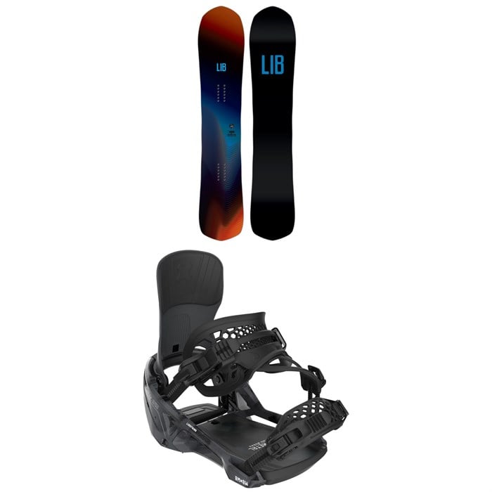 Lib Tech - Lib Tech Theda C2X Snowboard + Bent Metal Lightning Supermatic Snowboard Bindings 2026