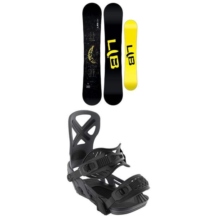 Lib Tech - Lib Tech Skate Banana BTX Snowboard + Bent Metal Anvil Snowboard Bindings 2026