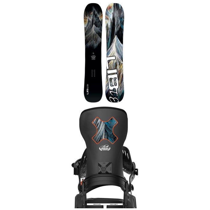 Lib Tech - Lib Tech Dynamo C3 Snowboard + Bent Metal Transfer Snowboard Bindings 2026