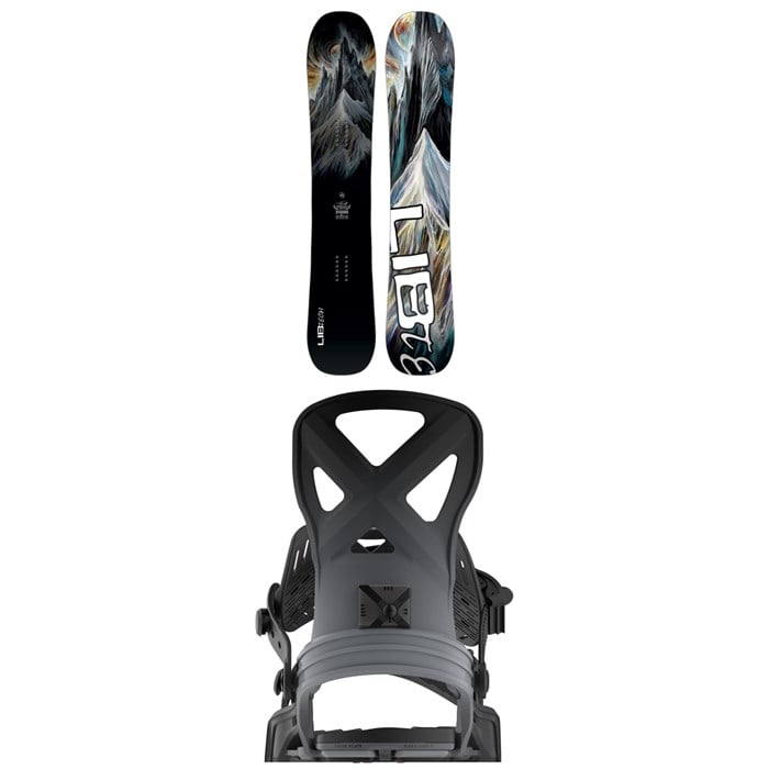 Lib Tech - Lib Tech Dynamo C3 Snowboard + Bent Metal Anvil Snowboard Bindings 2026