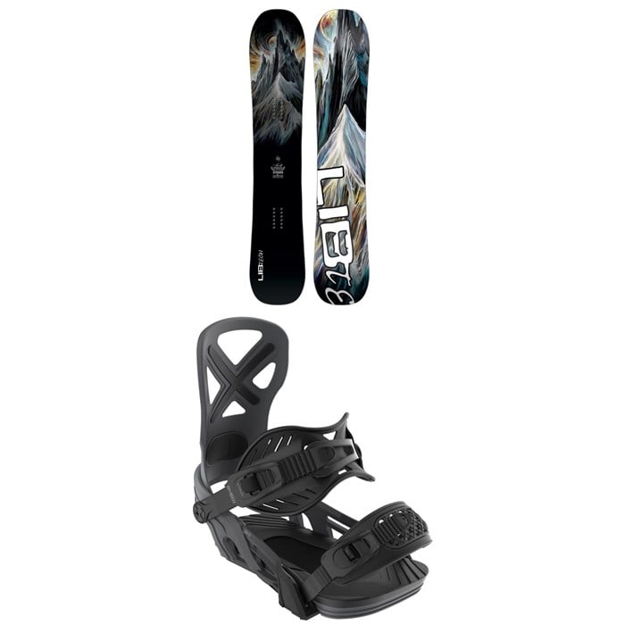 Lib Tech - Lib Tech Dynamo C3 Snowboard + Bent Metal Anvil Snowboard Bindings 2026