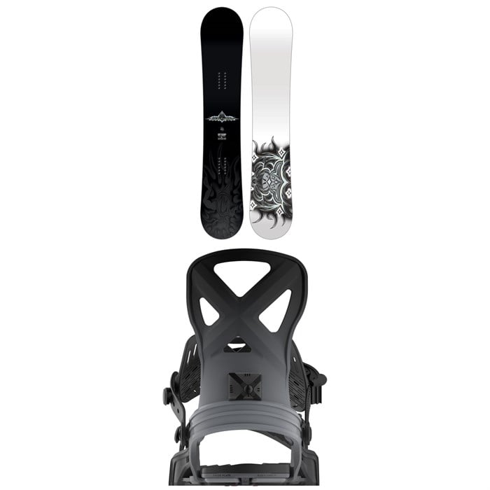 Lib Tech - Lib Tech Off Ramp C3 Snowboard + Bent Metal Anvil Snowboard Bindings 2026