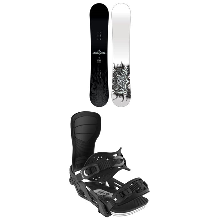 Lib Tech - Lib Tech Off Ramp C3 Snowboard + Bent Metal Axtion Snowboard Bindings 2026
