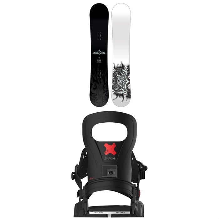 Lib Tech - Lib Tech Off Ramp C3 Snowboard + Bent Metal Logic Snowboard Bindings 2026