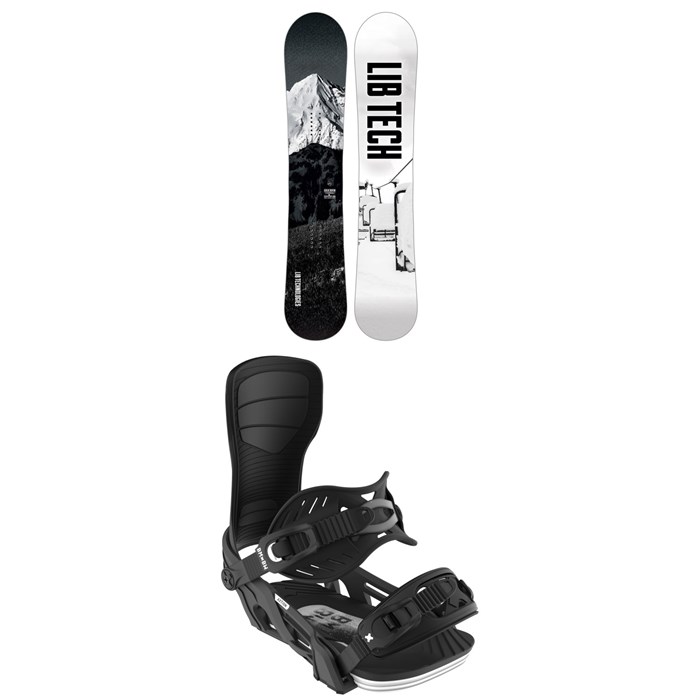 Lib Tech - Cold Brew C2 Snowboard + Bent Metal Axtion Snowboard Bindings 2026