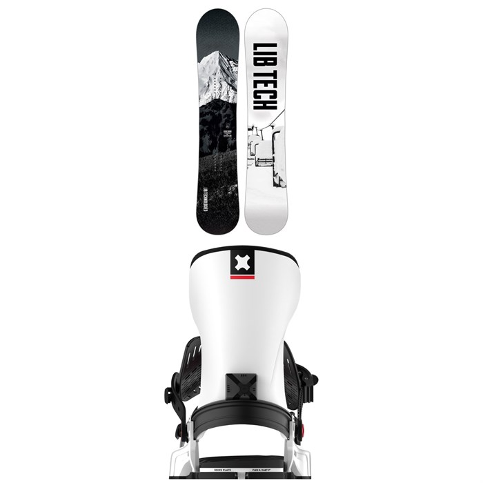 Lib Tech - Lib Tech Cold Brew C2 Snowboard + Bent Metal Transfer Snowboard Bindings 2026