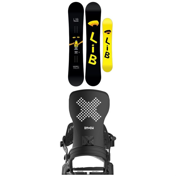 Lib Tech - Lib Tech Two Time C3 Snowboard + Bent Metal Stylist Snowboard Bindings - Women's 2026