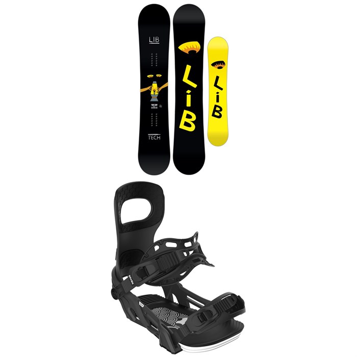 Lib Tech - Lib Tech Two Time C3 Snowboard + Bent Metal Beam Snowboard Bindings - Women's 2026