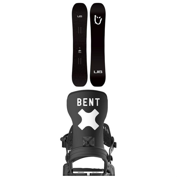 Lib Tech - dPr C3 Snowboard + Bent Metal Axtion Snowboard Bindings 2026