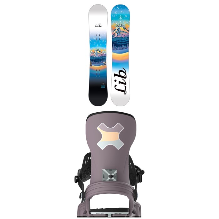 Lib Tech - Glider BTX Snowboard + Bent Metal Stylist Snowboard Bindings - Women's 2026