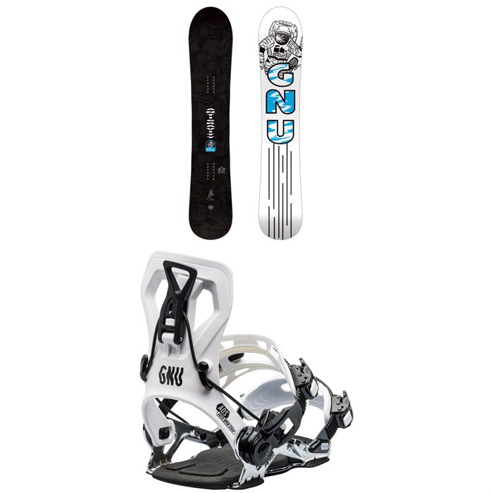 GNU - Antigravity C3 Snowboard + Psych Snowboard Bindings 2026