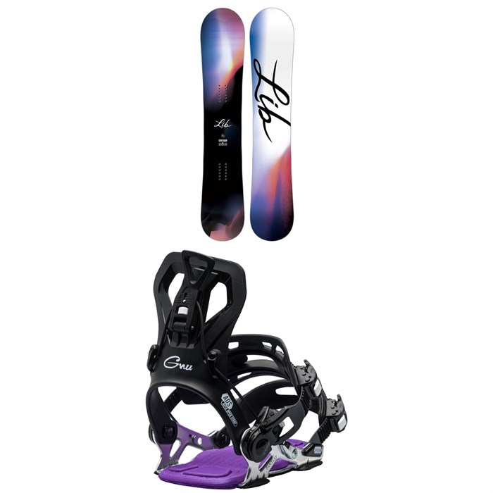 Lib Tech - Cortado C2 Snowboard + GNU Fantast Snowboard Bindings - Women's 2026