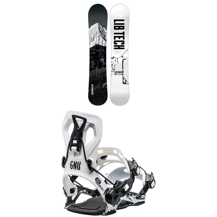Lib Tech - Lib Tech Cold Brew C2 Snowboard + GNU Psych Snowboard Bindings 2026