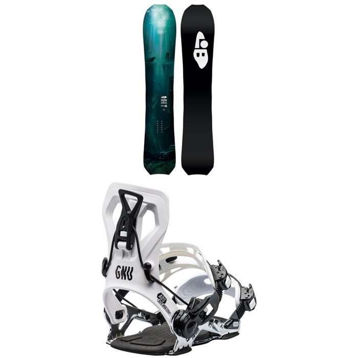 Lib Tech - T. Rice Orca Snowboard + GNU Psych Snowboard Bindings 2026