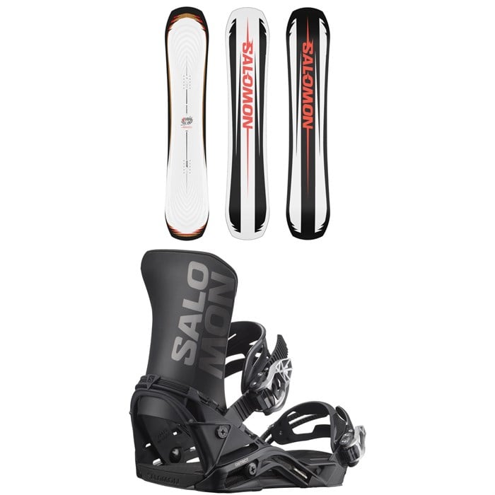 Salomon - Salomon Assassin Snowboard + District Snowboard Bindings 2026