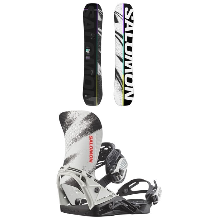 Salomon - Salomon Huck Knife Pro Snowboard + Hologram Snowboard Bindings 2026