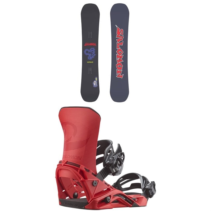 Salomon - Salomon Sleepwalker Snowboard + District Snowboard Bindings 2026
