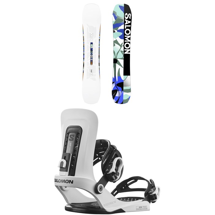 Salomon - Salomon Rumble Fish Snowboard + EDB Prime Snowboard Bindings - Women's 2026