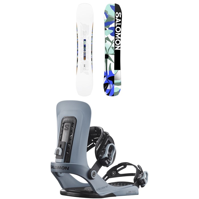 Salomon - Salomon Rumble Fish Snowboard + EDB Prime Snowboard Bindings - Women's 2026