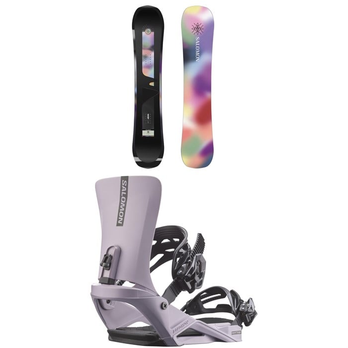 Salomon - Salomon Wonder Snowboard + Rhythm Snowboard Bindings - Women's 2026