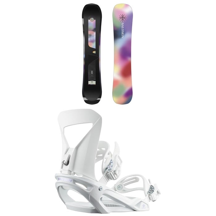 Salomon - Salomon Wonder Snowboard + Spell Snowboard Bindings - Women's 2026