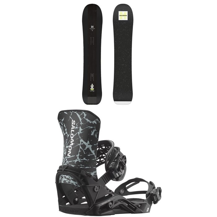 Salomon - Salomon HPS - Goop Snowboard + District Pro Snowboard Bindings 2026